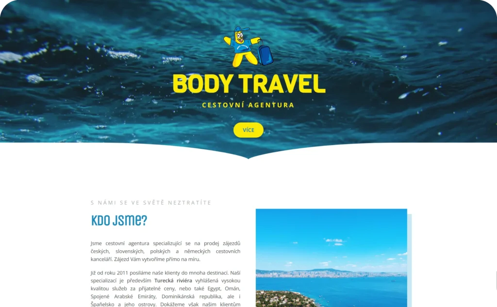 web www.bodytravel.cz